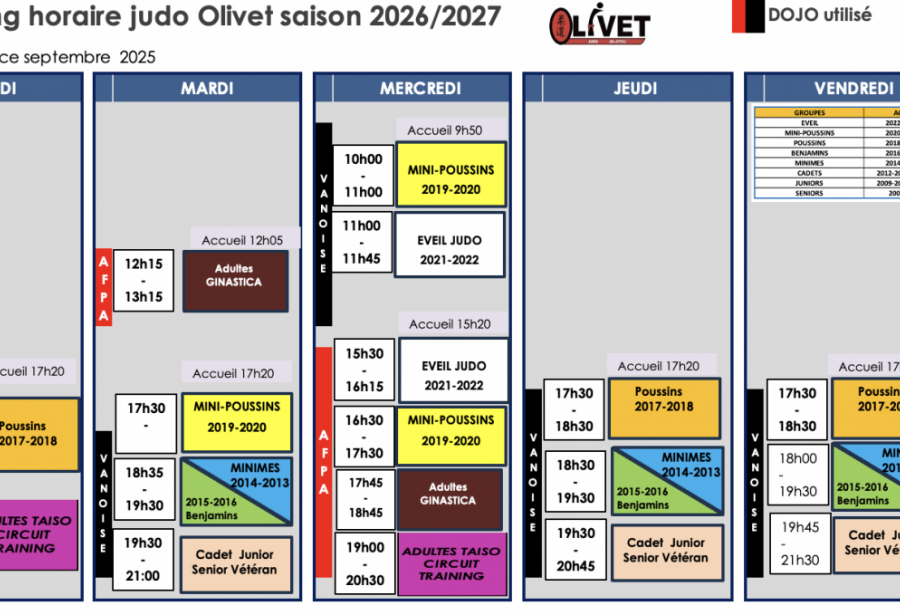 Planning 2026-2027